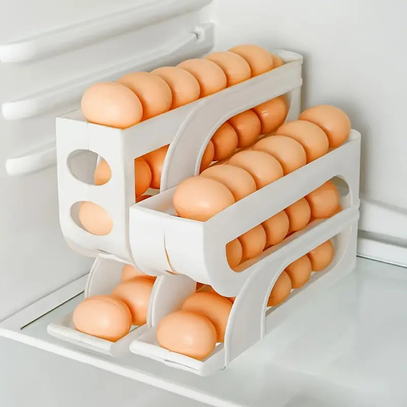 3-Nivo Organizator za Jaja u Frižideru i Kuhinji