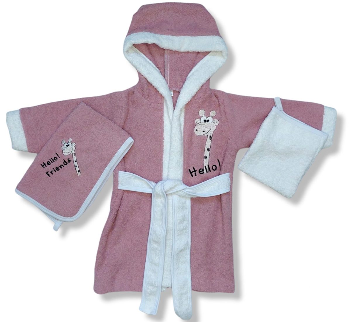 Bebi bade mantil set 535 Purple