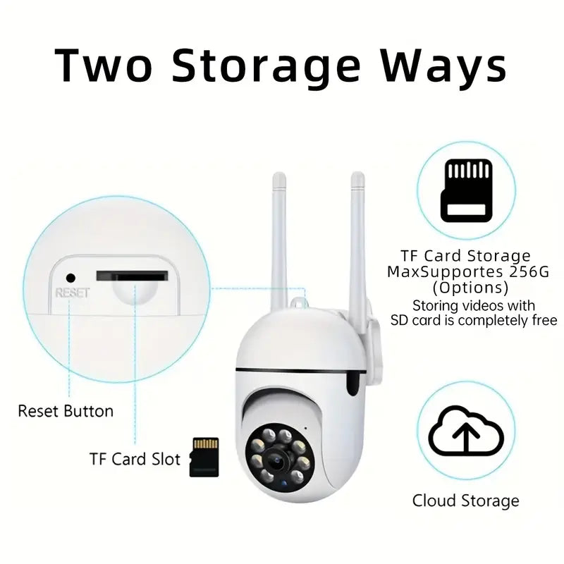 Bežična WiFi IP kamera 360 stepeni rotacija HD