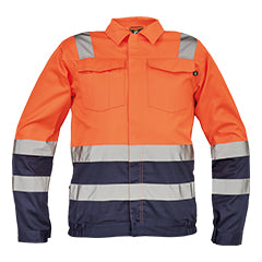 Bluza VALENCIA HV Boja: narandžasto-teget
