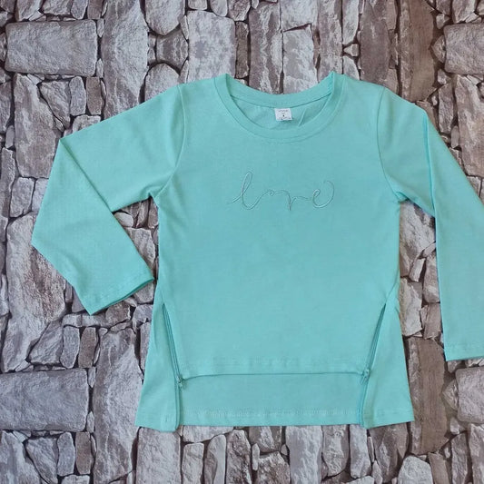 Bluza za devojčice BLUE LOVE Design