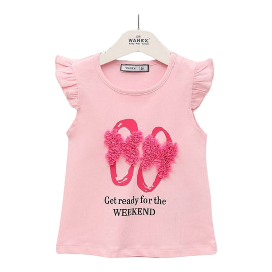 Bluza za devojčice WEEKEND PINK