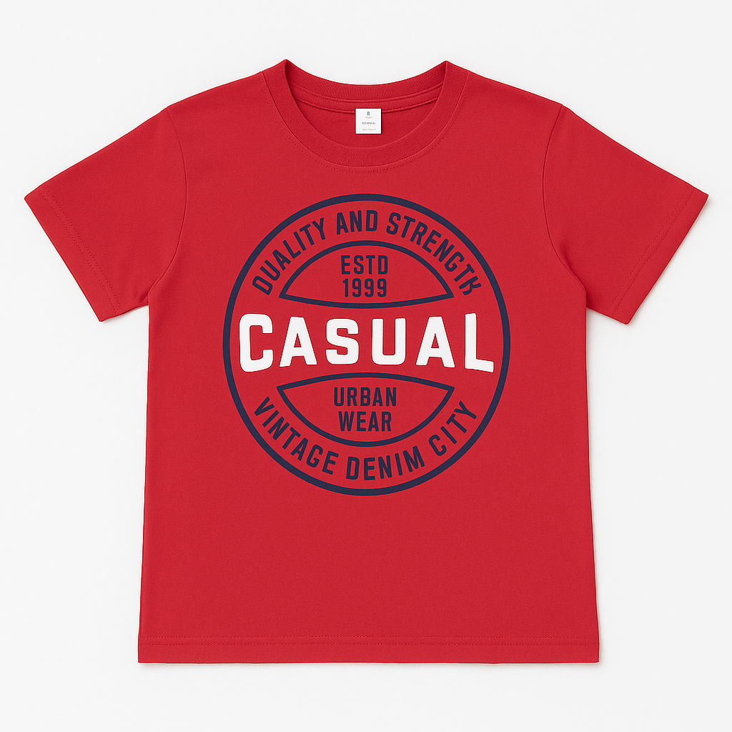 Majica za dečake Casual RED