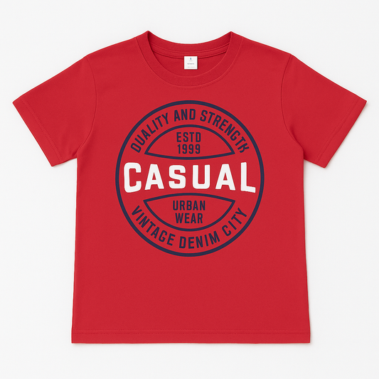 Majica za dečake Casual RED