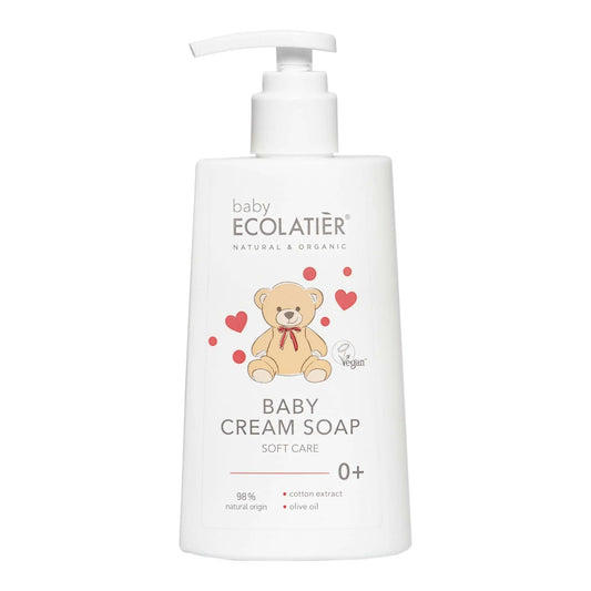 ECOLATIER BABY Kremasti sapun "Nežna nega", 0+, 250 ml
