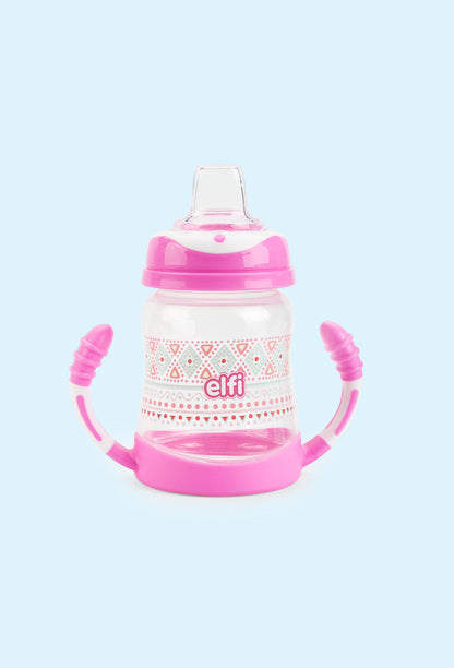 ELFI Šolja sa silikonskim piskom TRENDY BABY, 275 ml