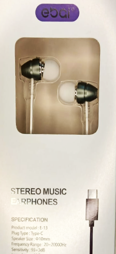 Ebai Slušalice sa USB-C kablom