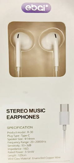Ebai Slušalice sa USB-C kablom