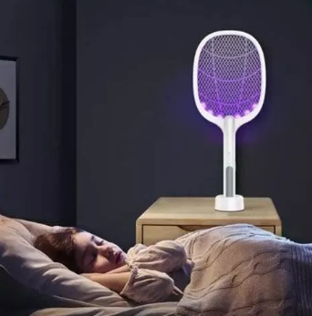 Električni reket protiv komaraca 3u1