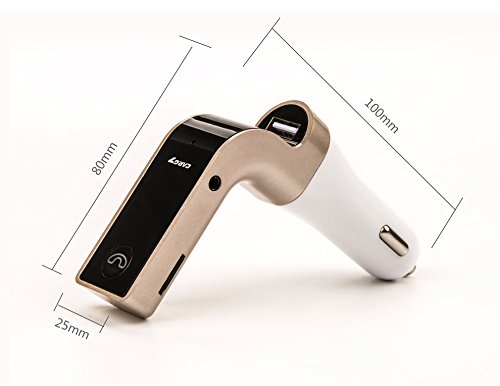 FM Transmitter + Bluetooth + Punjač za auto CARG7 – 3u1