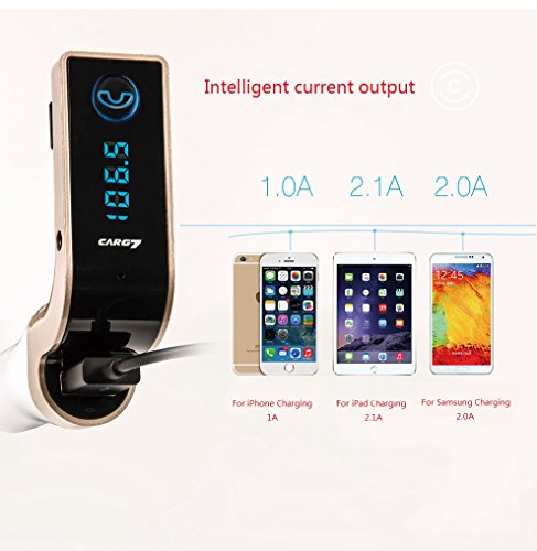 FM Transmitter + Bluetooth + Punjač za auto CARG7 – 3u1