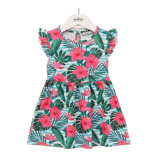 Haljine za devojčice WANEX FLORAL GREEN