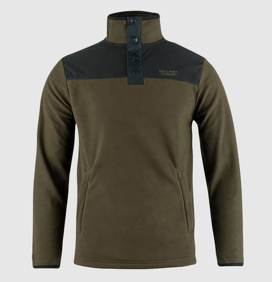 JACK PYKE POLAR JAKNA SNAP NECK DARK OLIVE