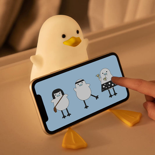 LED Držač za mobilni telefon Cute Duck