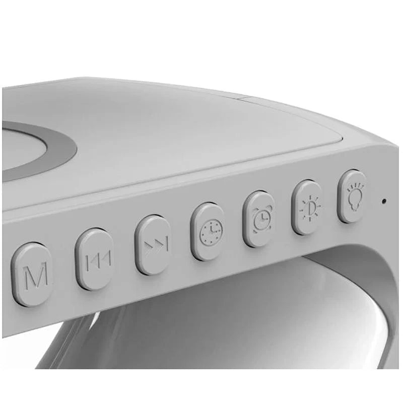 LED G-lampa sa zvucnikom i bezicnim punjacem 6u1 G11