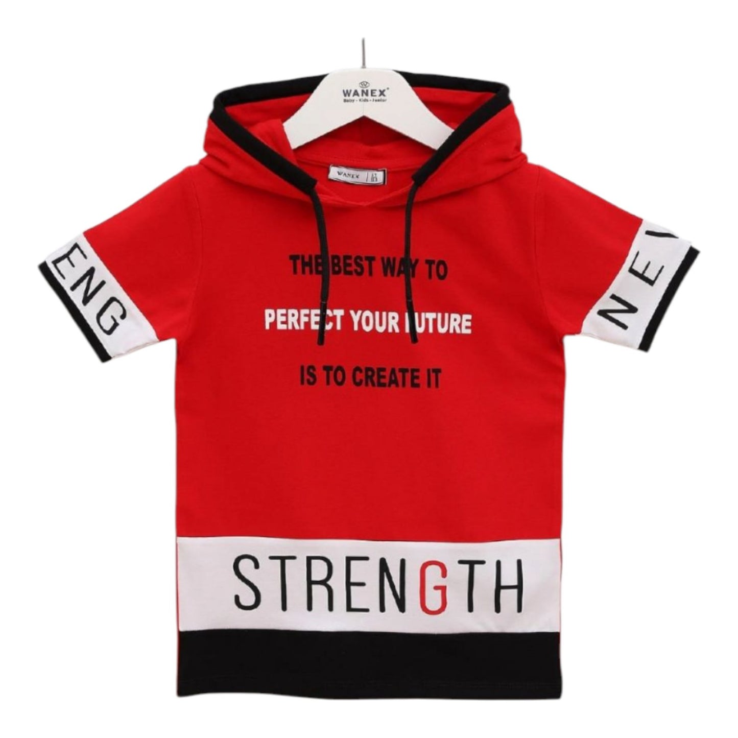 Majica za dečake STRENGTH RED