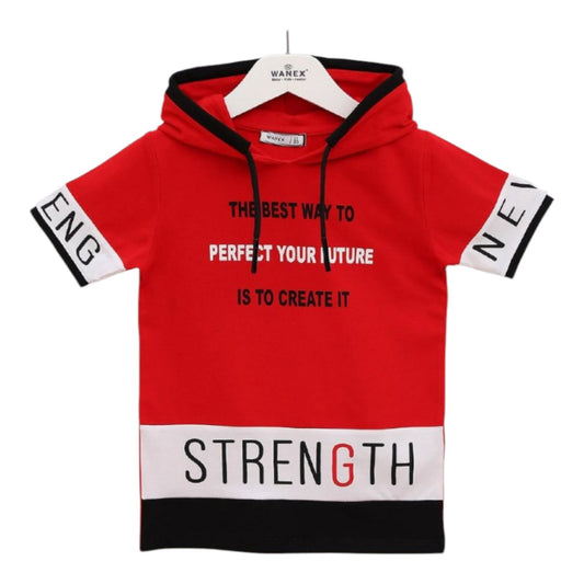 Majica za dečake STRENGTH RED