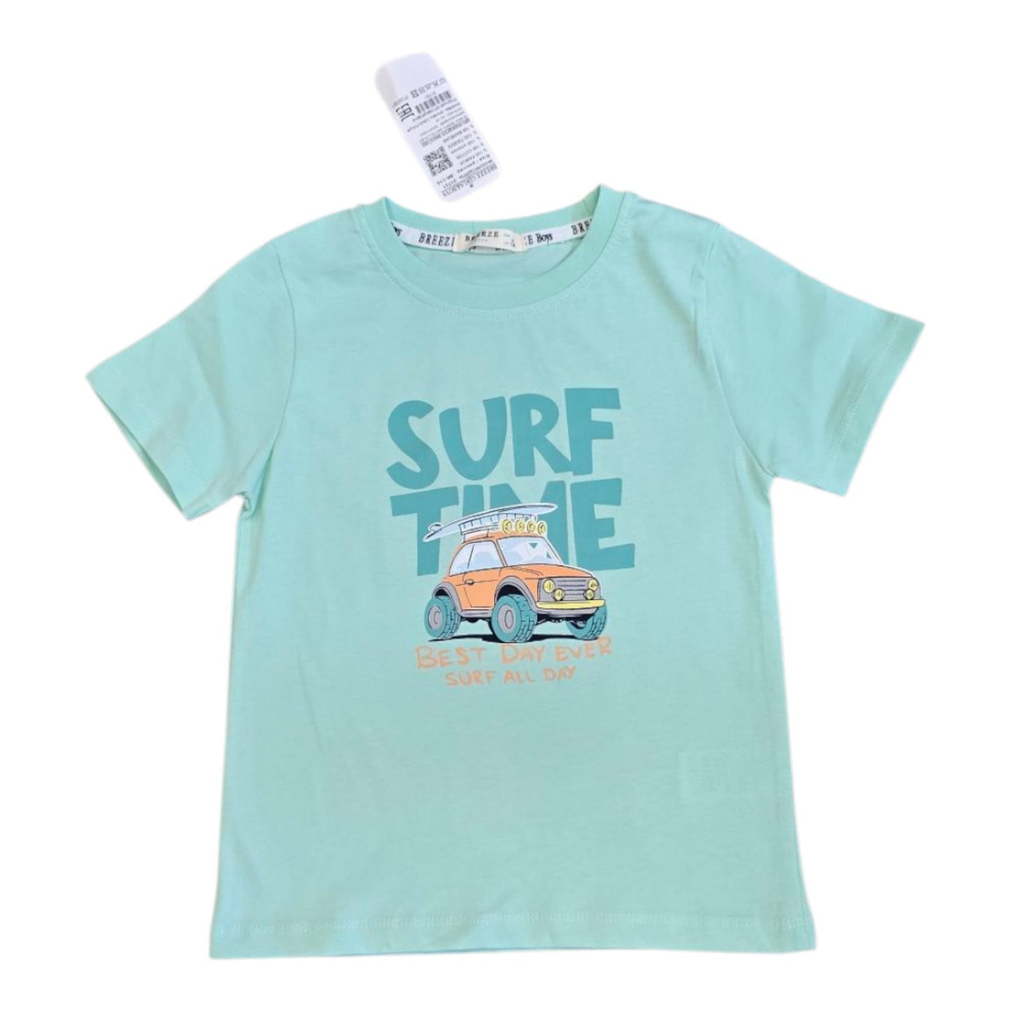 Majica za dečake SURF TIME BLUE