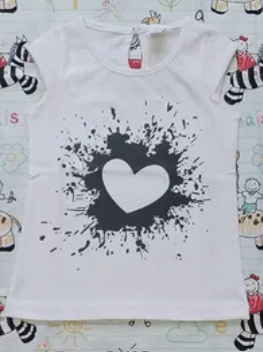 Majica za devojčice HEART