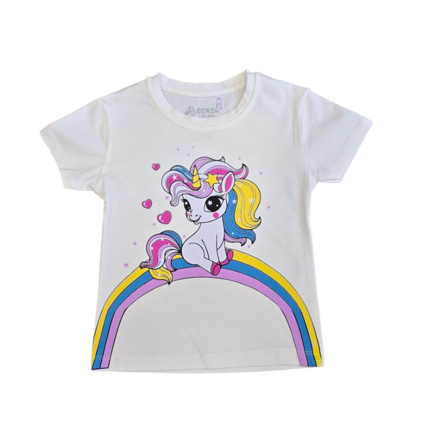 Majica za devojčice WHITE UNICORN