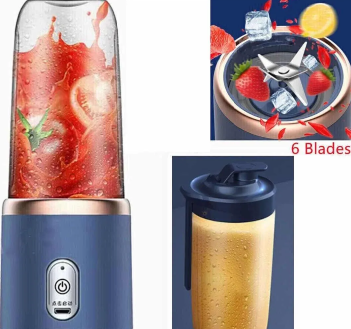 Mini Prenosivi Električni Sokovnik - Juice Smoothie 8 šoljica