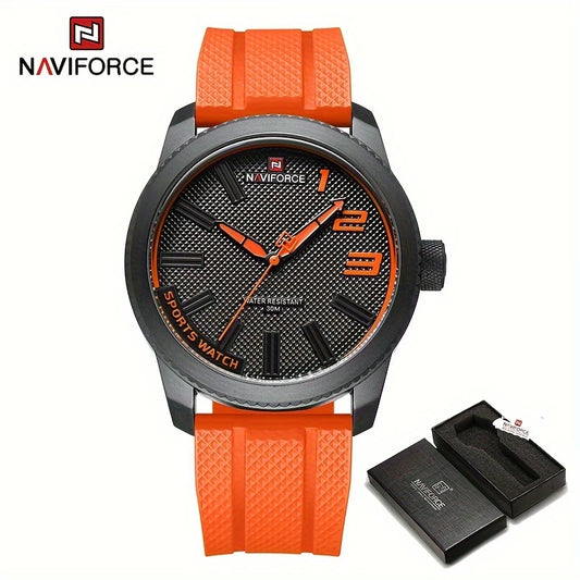 Muški ručni sat vodootporan Luksuz ORANGE S025