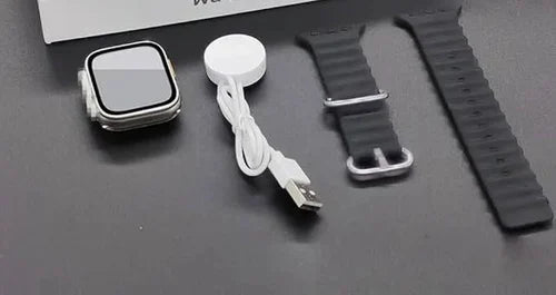 Pametni sat X10 ULTRA, bluetooth slušalice, bluethooth punjač, eksterna baterija, punjač i kabl
