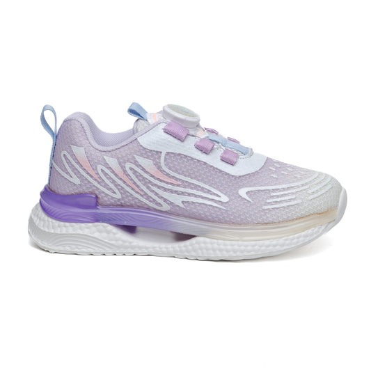 Patike LUKSUZ za devojčice  091169 BELO-PURPLE