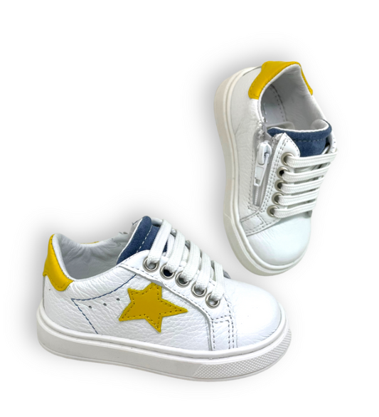 Patike TODOR white-yellow 647