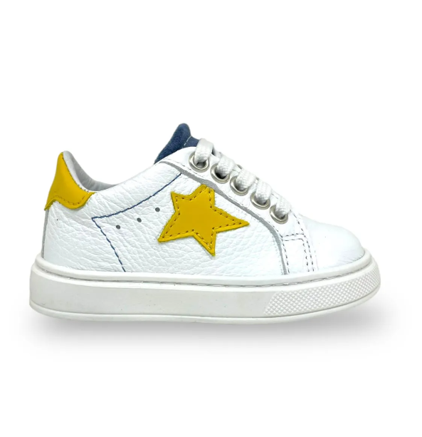 Patike TODOR white-yellow 647