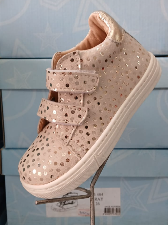 Patike TODOR za devojčice PINK DOTS 01