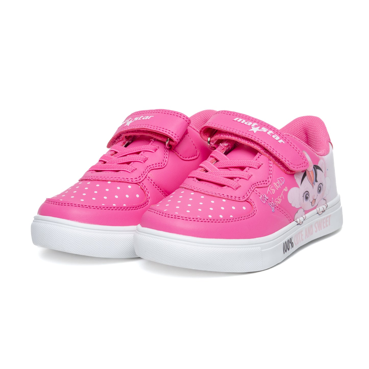 Patike LUKSUZ za devojčice 016495 FUXIA