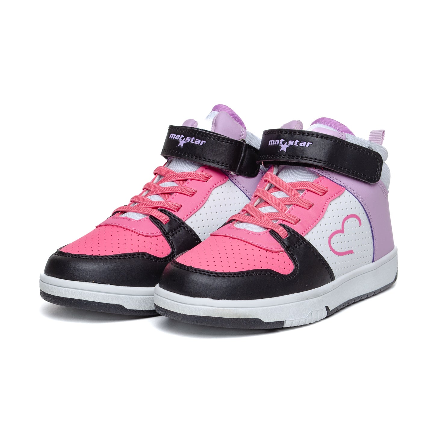 Patike LUKSUZ za devojčice 016509 PINK-PURPLE