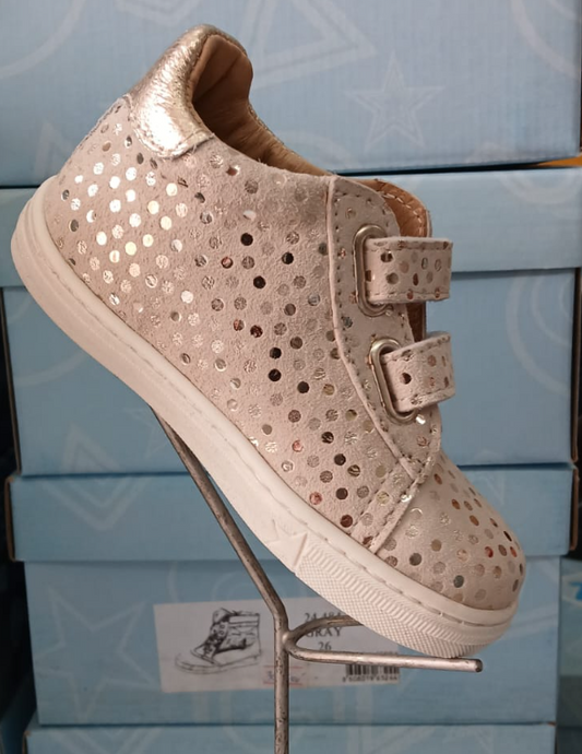 Patike TODOR za devojčice PINK DOTS 01