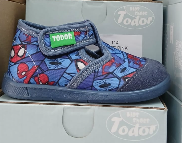 Patofne TODOR dečaci Spider man BLUE
