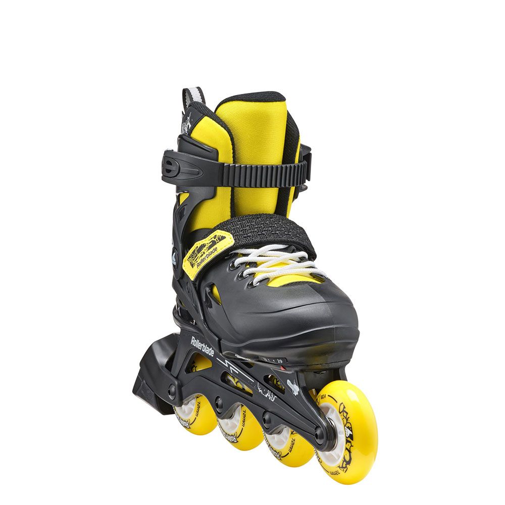ROLERI ROLLERBLADE DEČIJI FURY black-yellow