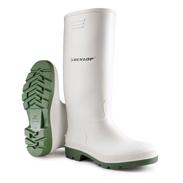 Radne čizme DUNLOP PRICEMASTOR FOOD, od PVC-a, bele boje