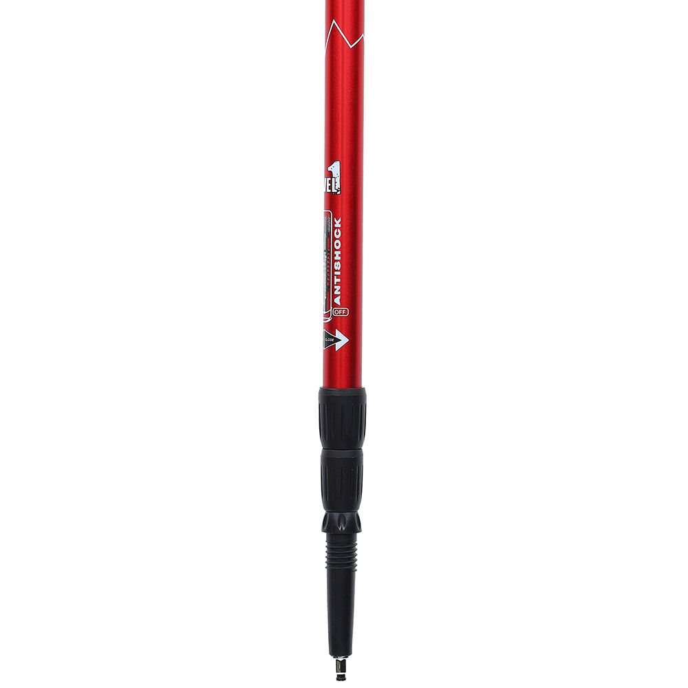 ŠTAPOVI VIKING ZA PLANINARENJE ROCK black-red