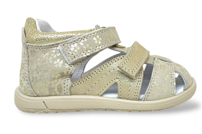 Sandale Todor beige flowers 591