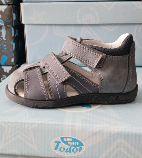 Sandale TODOR za dečake GREY 01