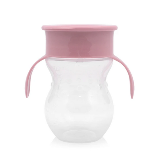 Šolja sa ručkama 360 stepeni, Pink