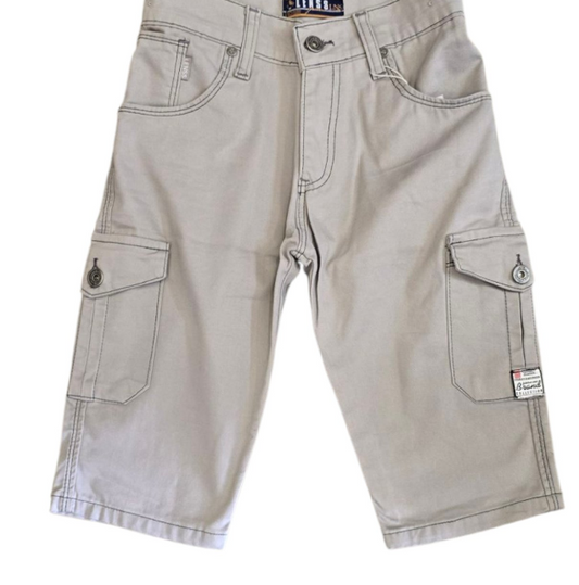 Šorc za dečake KARGO 005 OFF WHITE