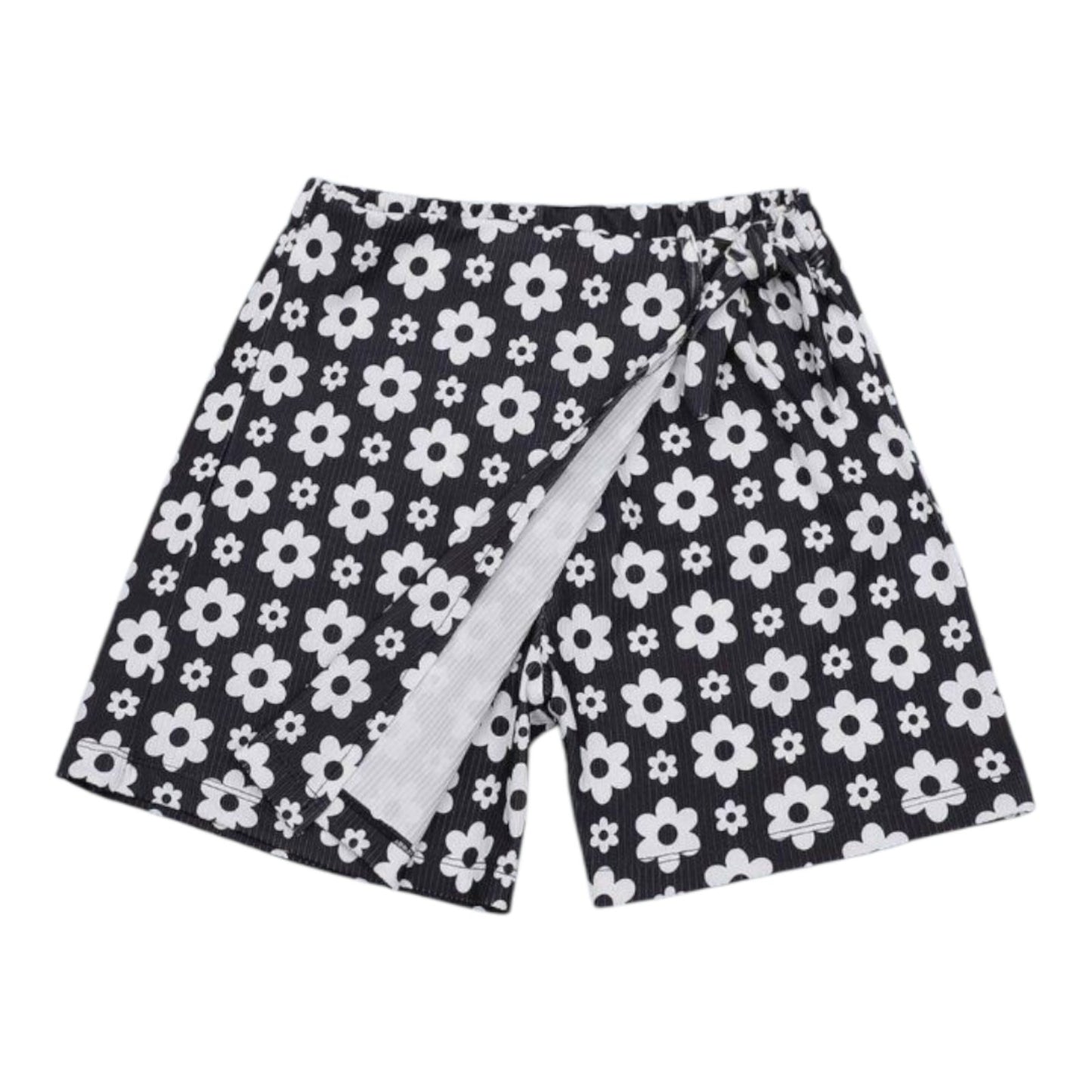 Šorc za devojčice 006 SUMMER FLORAL BLACK