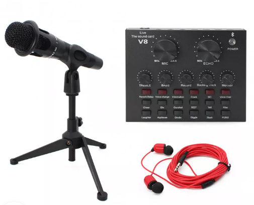 Studijski mikrofon V8 Komplet set