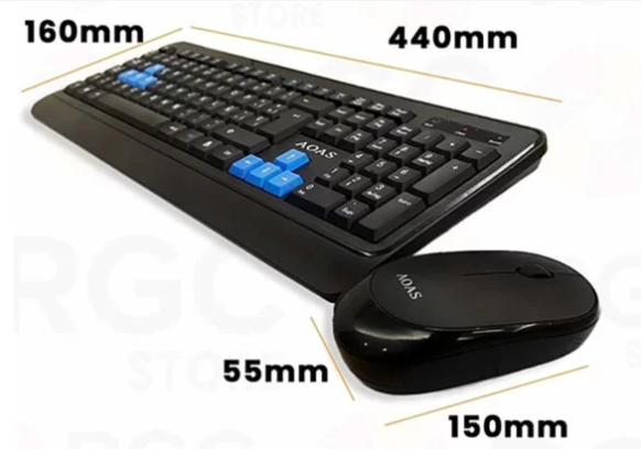 Tastatura i miš WIRELESS SET M900