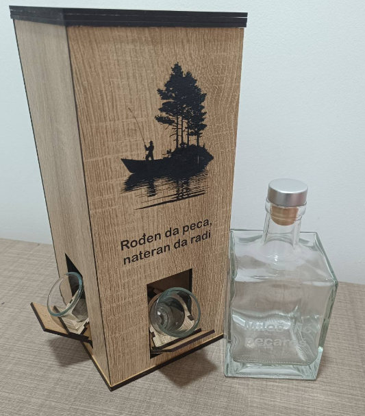 UKRASNI ETNO-DRVENI MINI BAR