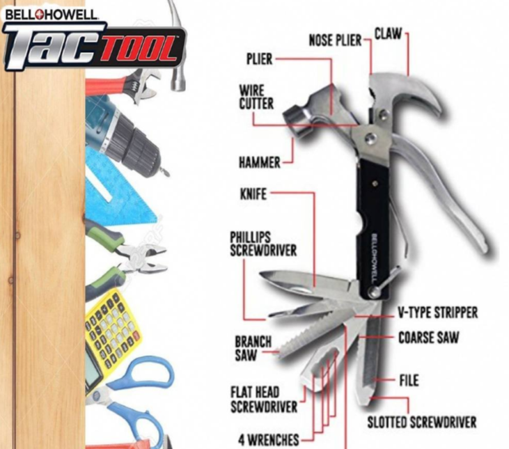 Višenamenski alat TAC TOOL 18u1