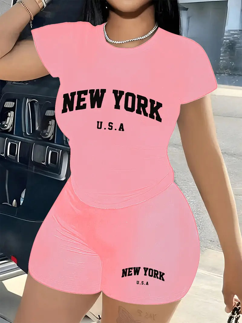 Ženski sportski set CASUAL PINK