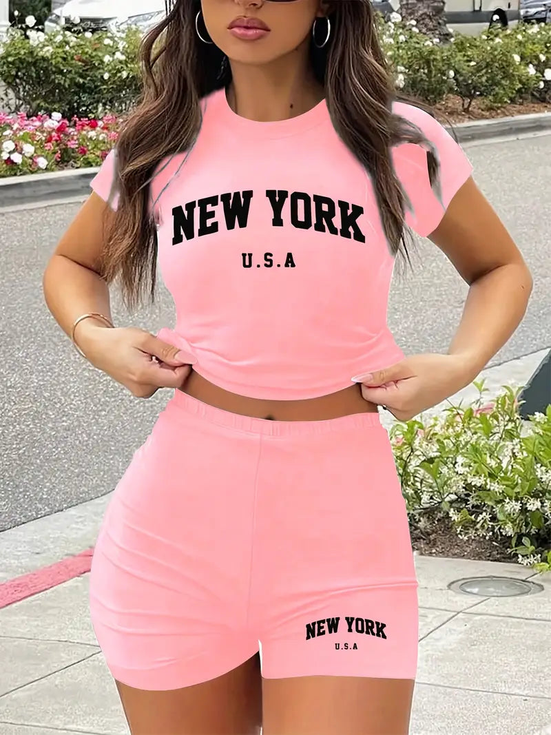 Ženski sportski set CASUAL PINK