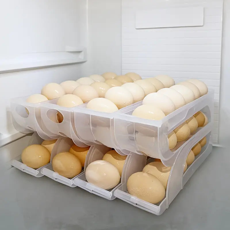 3-Nivo Organizator za Jaja u Frižideru i Kuhinji